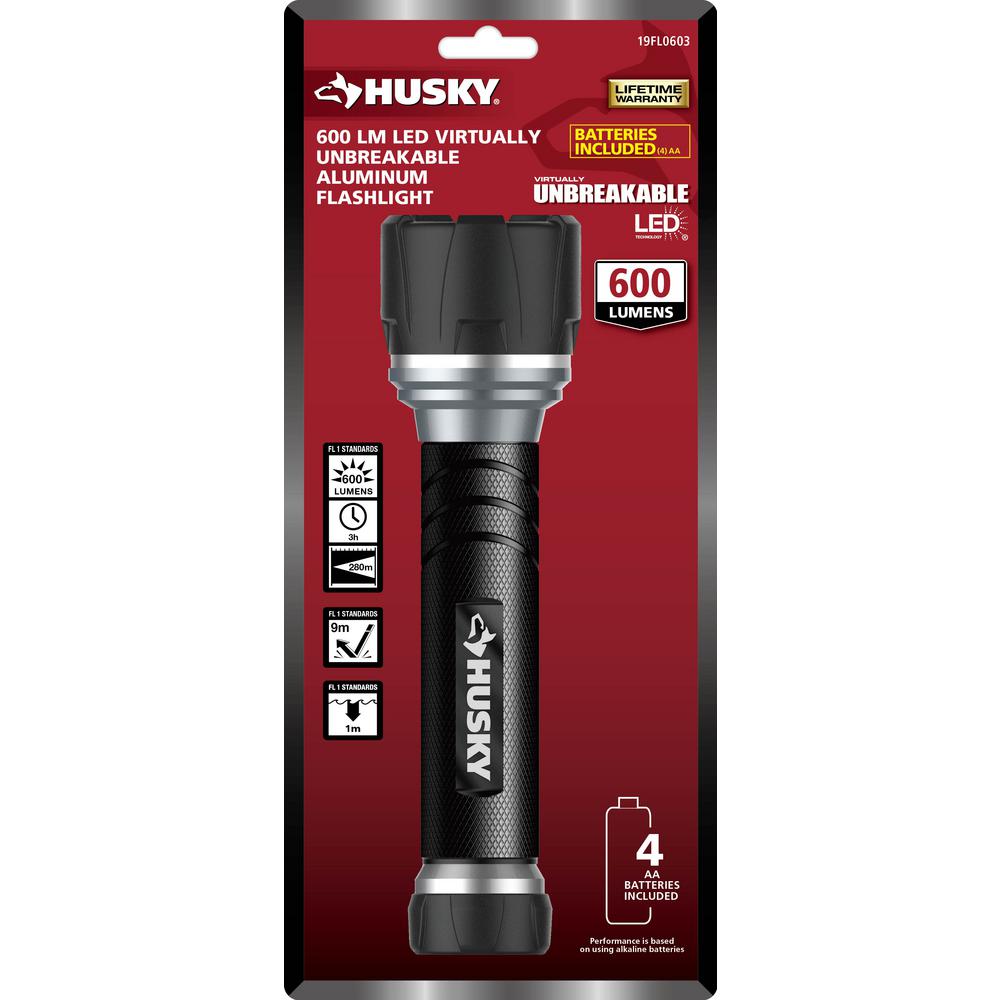 Husky Flashlights & Accessories Safety & Security The Home Depot