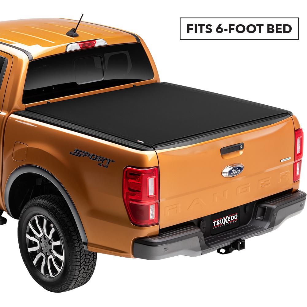 Truxedo Pro X15 Tonneau Cover 19 Ford Ranger 6 Ft Bed 1431101 The Home Depot