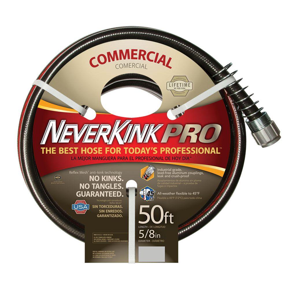 UPC 031724884454 product image for Neverkink PRO 5/8 in. Dia x 50 ft. Commercial Duty Water Hose | upcitemdb.com