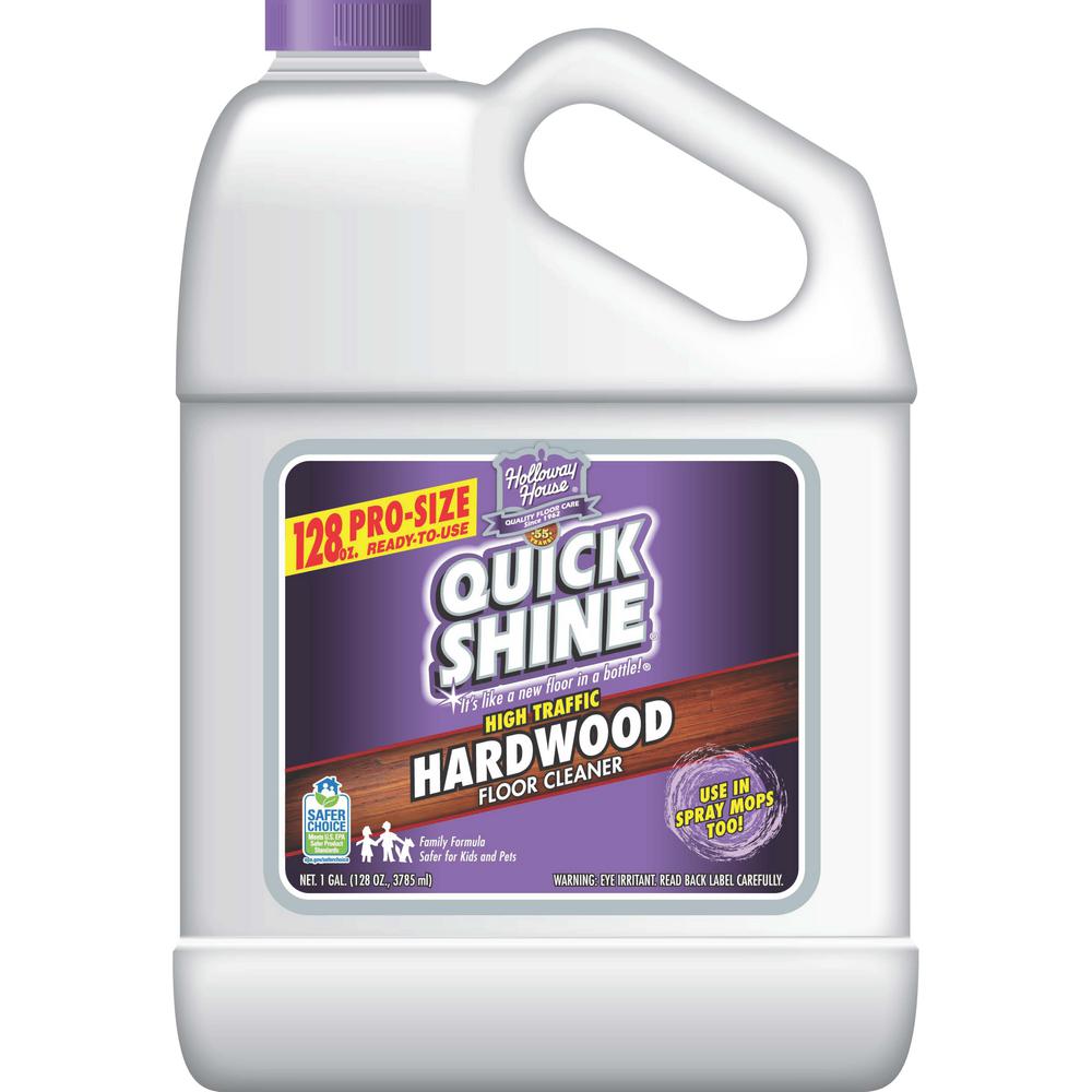 Quick Shine 128 Oz Hardwood Floor Cleaner 11114 The Home Depot