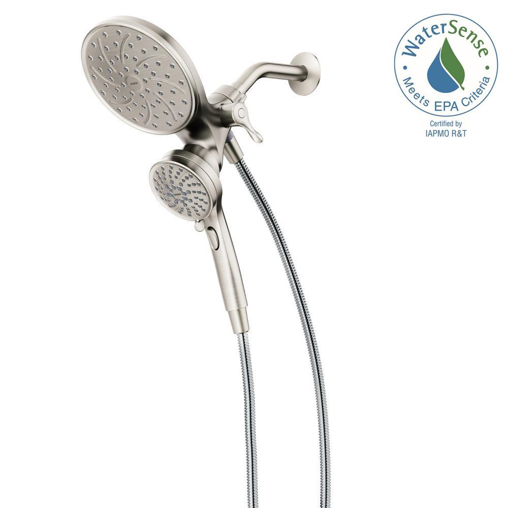 Delta In2ition 5Spray 2in1 Dual Showerhead and Handheld Showerhead