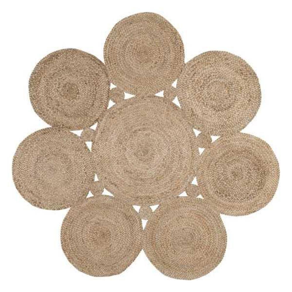 6 Round Jute Area Rugs The Home Depot Round Area Rug