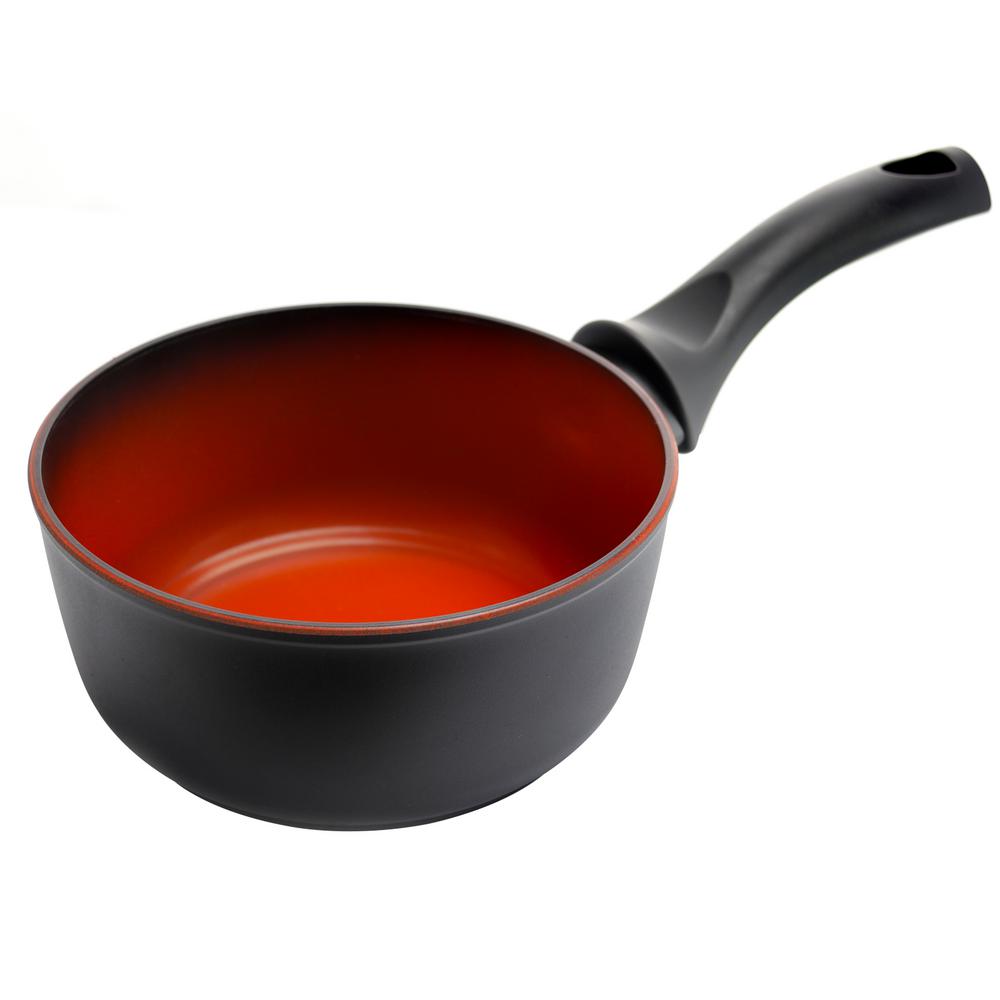 Tosca TerraCotta 1.4 Qt. Aluminum Sauce Pan 985105938M The Home Depot