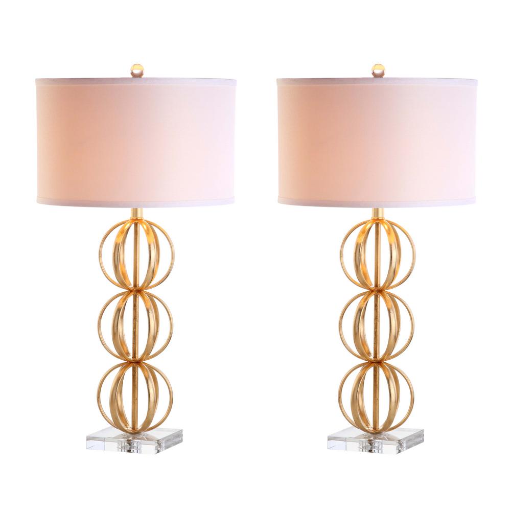 gold sphere table lamp