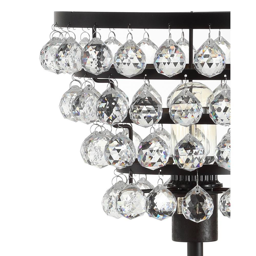 crystal effect table lamp