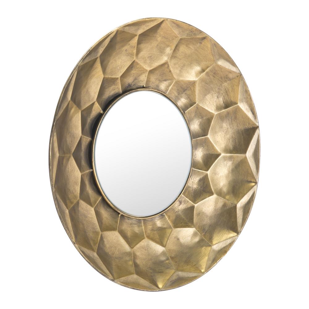 Sei Gold Round Wall Mirror