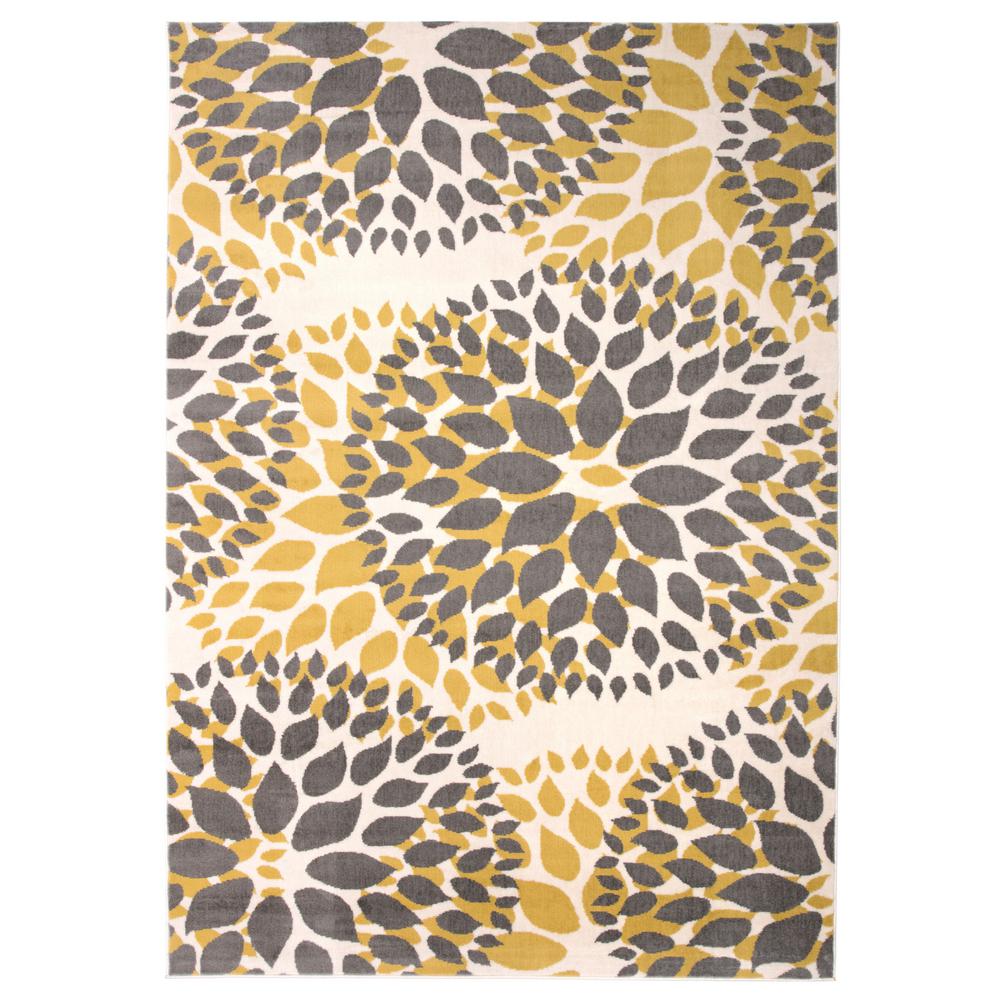 Main Street Rugs Haven Hav9099 Yellow 10' x 14' Area Rug