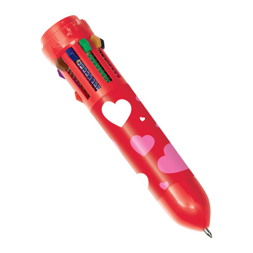 Amscan 3 75 In Valentine S Day Multicolor Pen 13 Pack The Home Depot