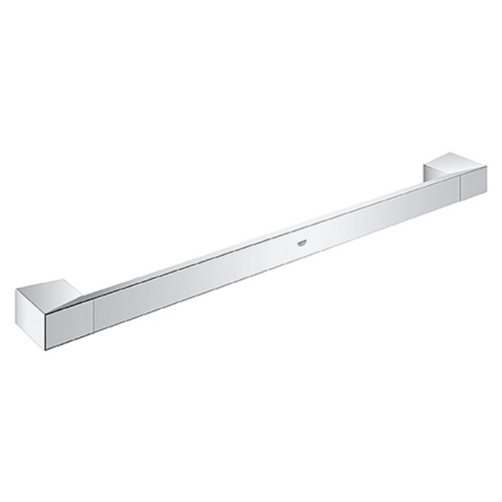 GROHE Selection Cube 22 in. Grab Bar in Starlight Chrome40807000 The