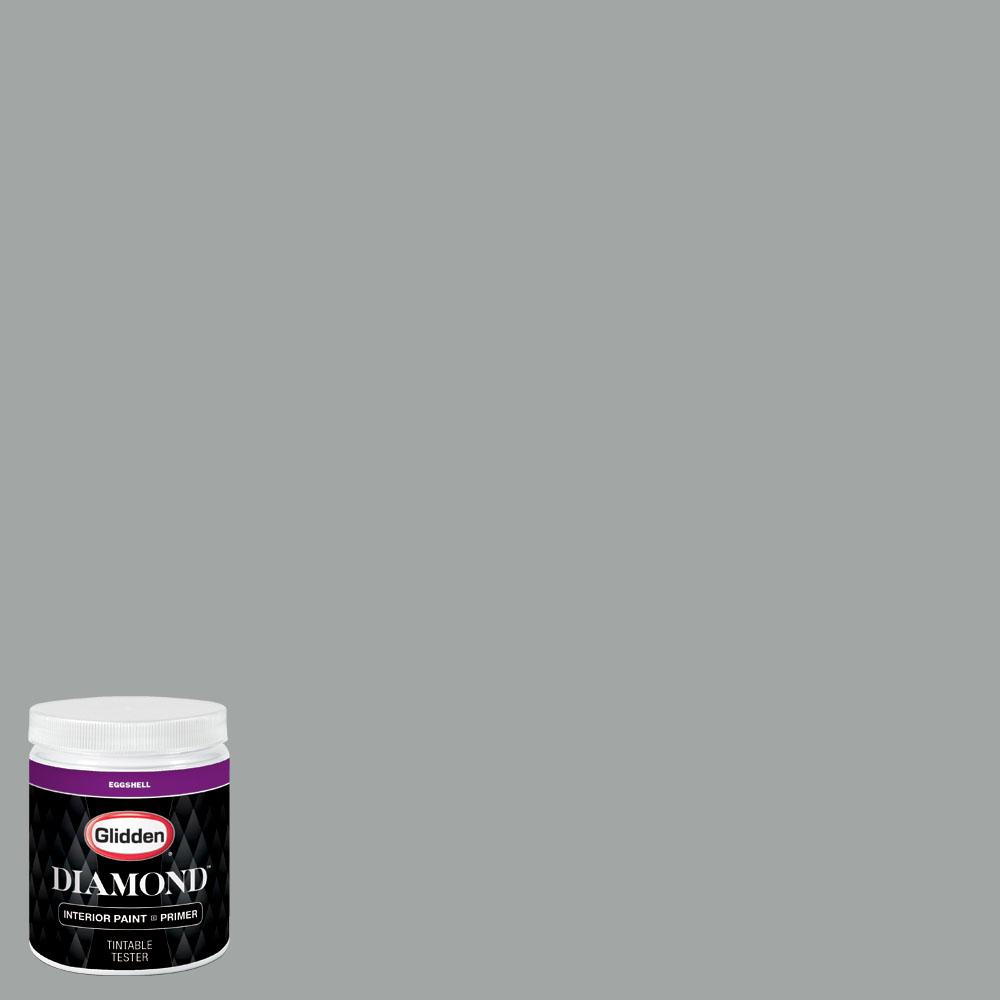 Glidden Premium 8 oz. NFL025C Dallas Cowboys Silver Eggshell Interior Paint with Primer