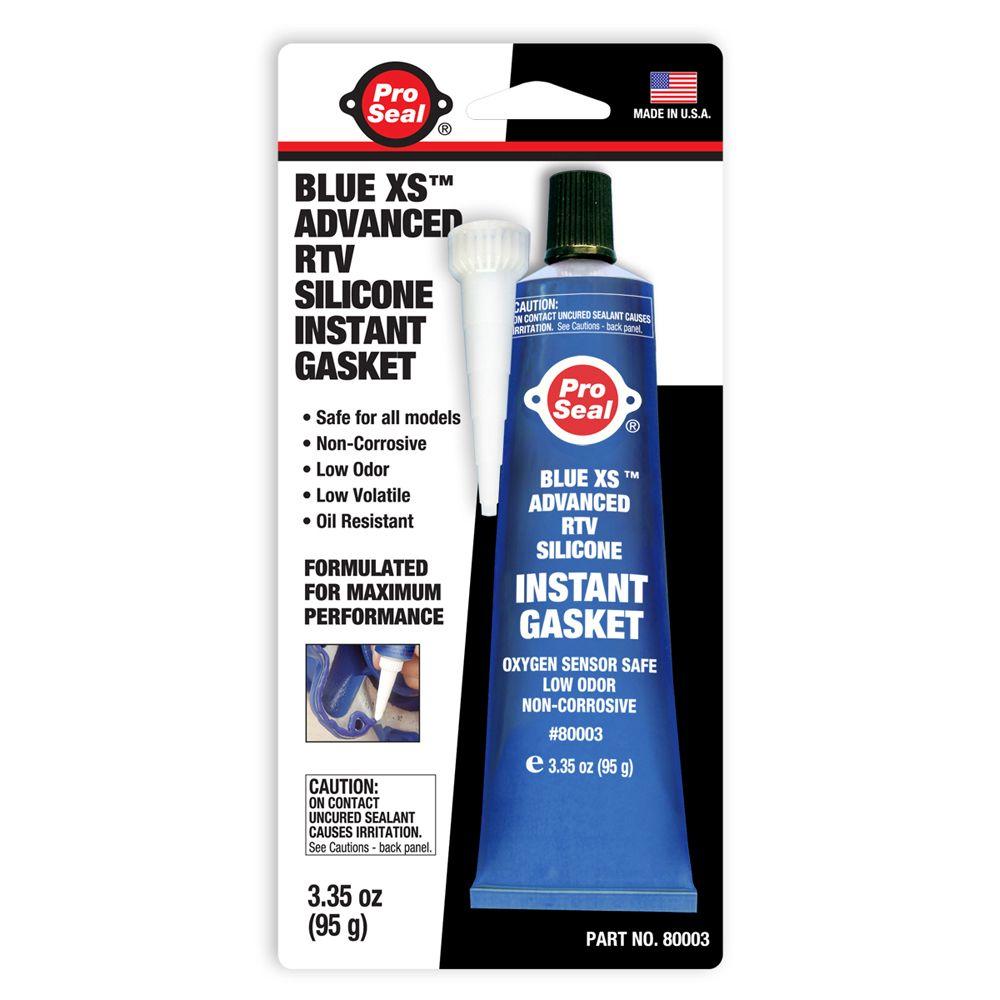 ProSeal 3.35 oz. Blue XS Advanced RTV Silicone Instant Gasket (12Pack)80003 The Home Depot