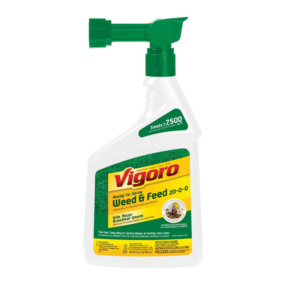 Vigoro 32 oz. Weed and Feed Ready to Spray (2Pack)HG