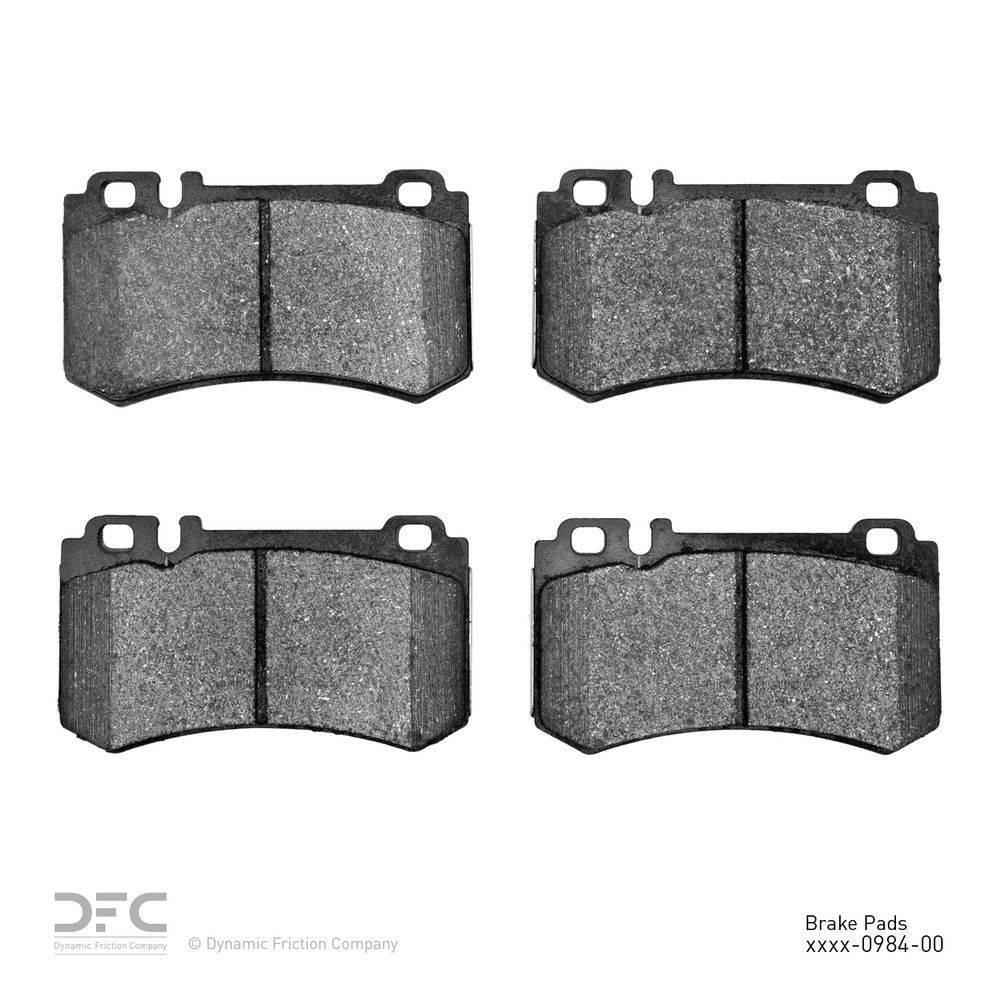 DYNAMIC FRICTION COMPANY DFC 5000 Euro Ceramic Brake Pads1600098400 The Home Depot