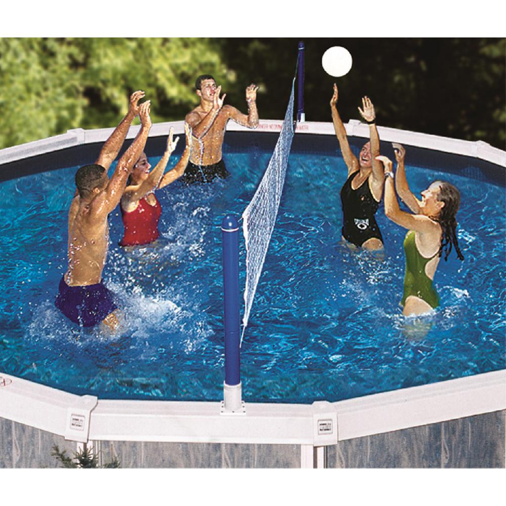 Swimline Jammin Cross-Pool Above Ground Water Volleyball Game by Swimline