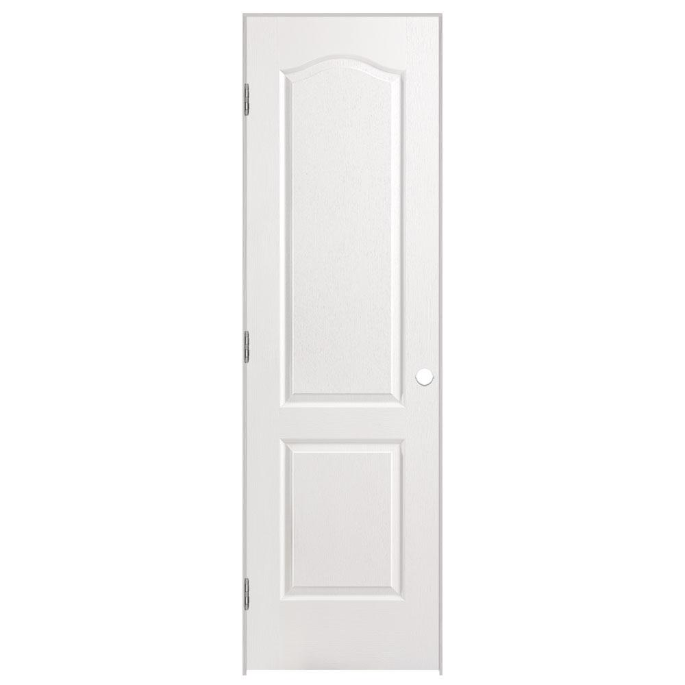 Masonite 24 In X 80 In 2 Panel Arch Top Right Handed Hollow Core