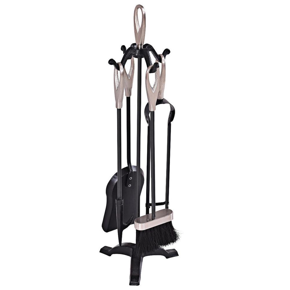 Boyel Living 5 Piece Stylish Iron Fireplace Tools Set Wf Hw56079 The Home Depot - 5 Piece Iron Fireplace Tool Set Boyel Living 5 Piece Stylish Iron Fireplace Tools Set Wf Hw56079 The Home Depot - 5 Piece Iron Fireplace Tool Set