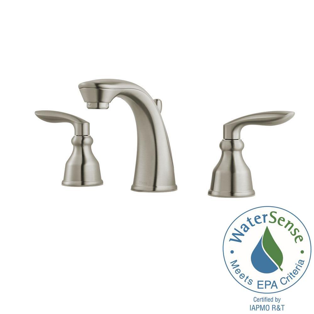 Pfister Avalon 8 in. Widespread 2Handle Bathroom Faucet in Brushed