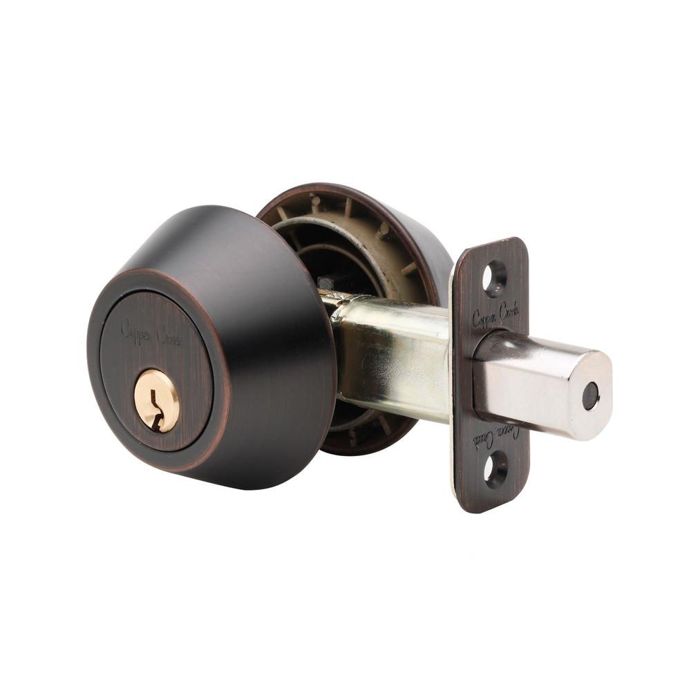 Copper Creek Double Cylinder Tuscan Bronze DeadboltDB2420TB The Home