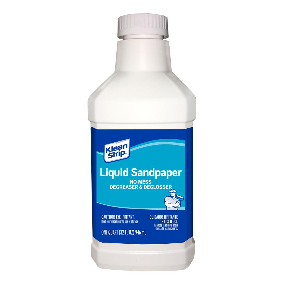 Klean Strip 1 Qt Liquid Sandpaper Cleaner Deglosser