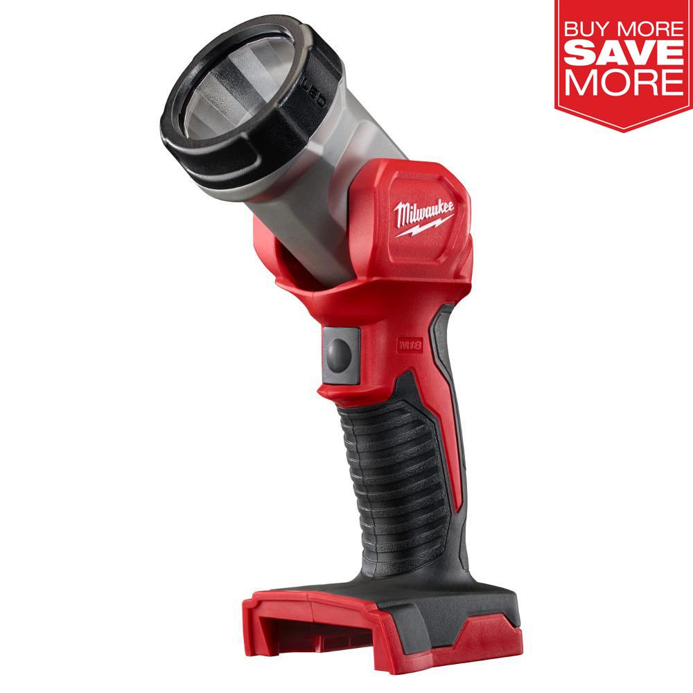 Tool-Only Milwaukee Search Light 1250-Lumen 18-Volt Lithium-Ion Cordless