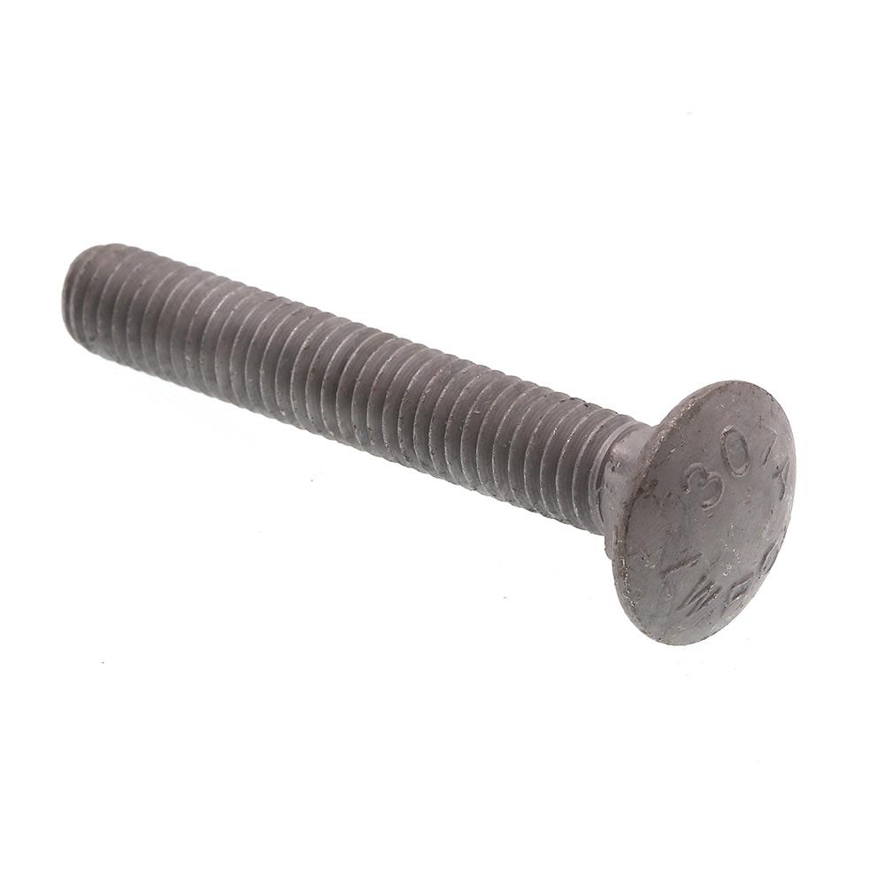 Carriage Bolt Hot Dipped Galvanized Bolts 3//8/"-16 x 2-1//2/" FT Qty-100