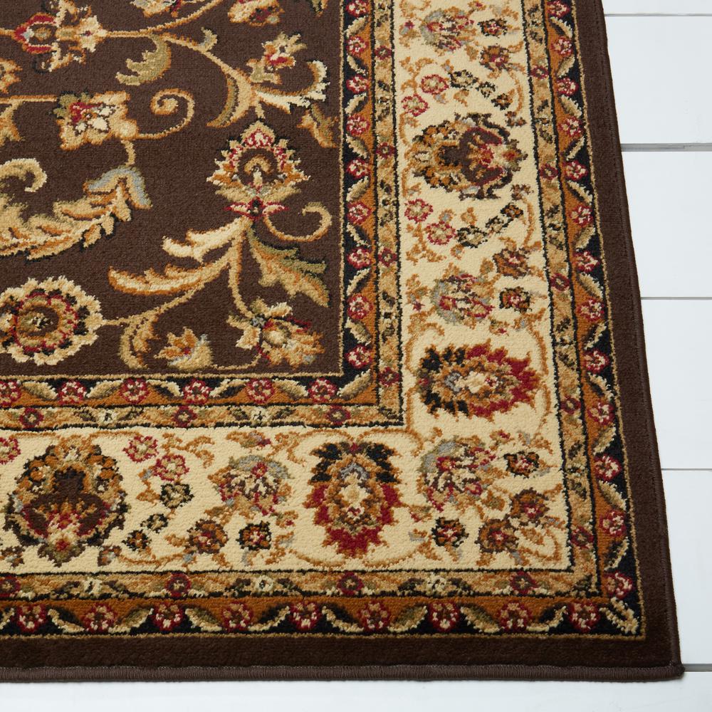 Home Dynamix Royalty Brown Ivory 5 Ft X 7 Indoor Area Rug 2 Home Dynamix Royalty Brown Ivory 5 Ft
