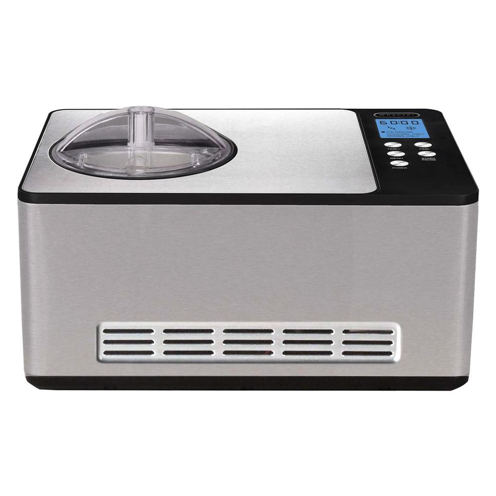 Whynter 2.1 Qt. Stainless Steel Electric Ice Cream Maker with BuiltIn