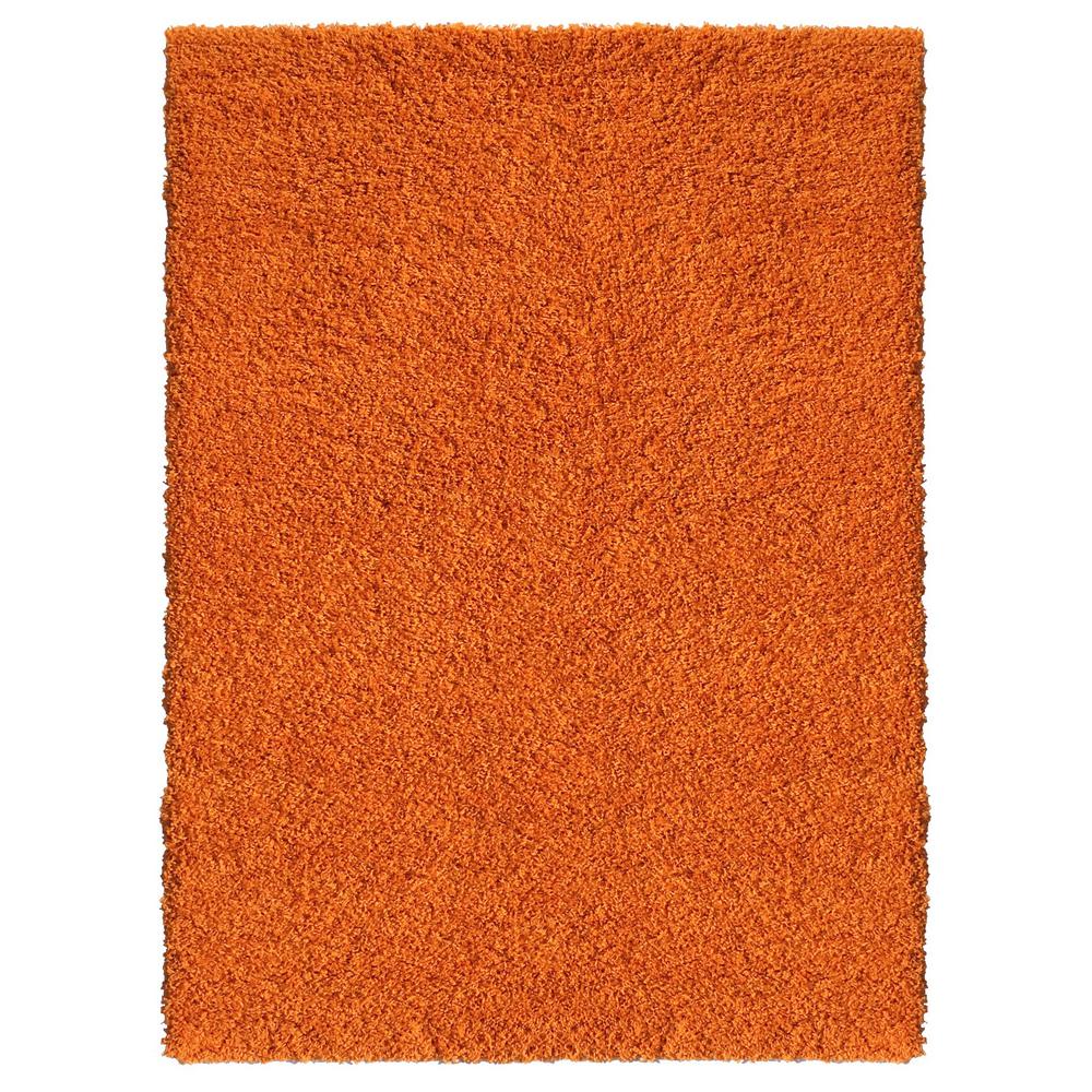 MAXY HOME Bella Collection Orange 3 ft. x 5 ft. Area RugBE27513X5 The Home Depot