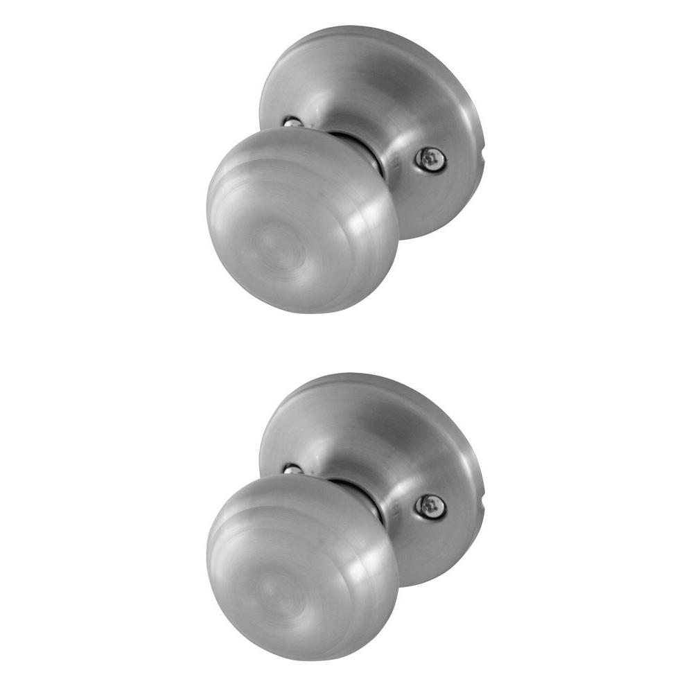 UPC 814113017714 product image for Honeywell Classic Satin Nickel Passage Hall/Closet Door Knob | upcitemdb.com