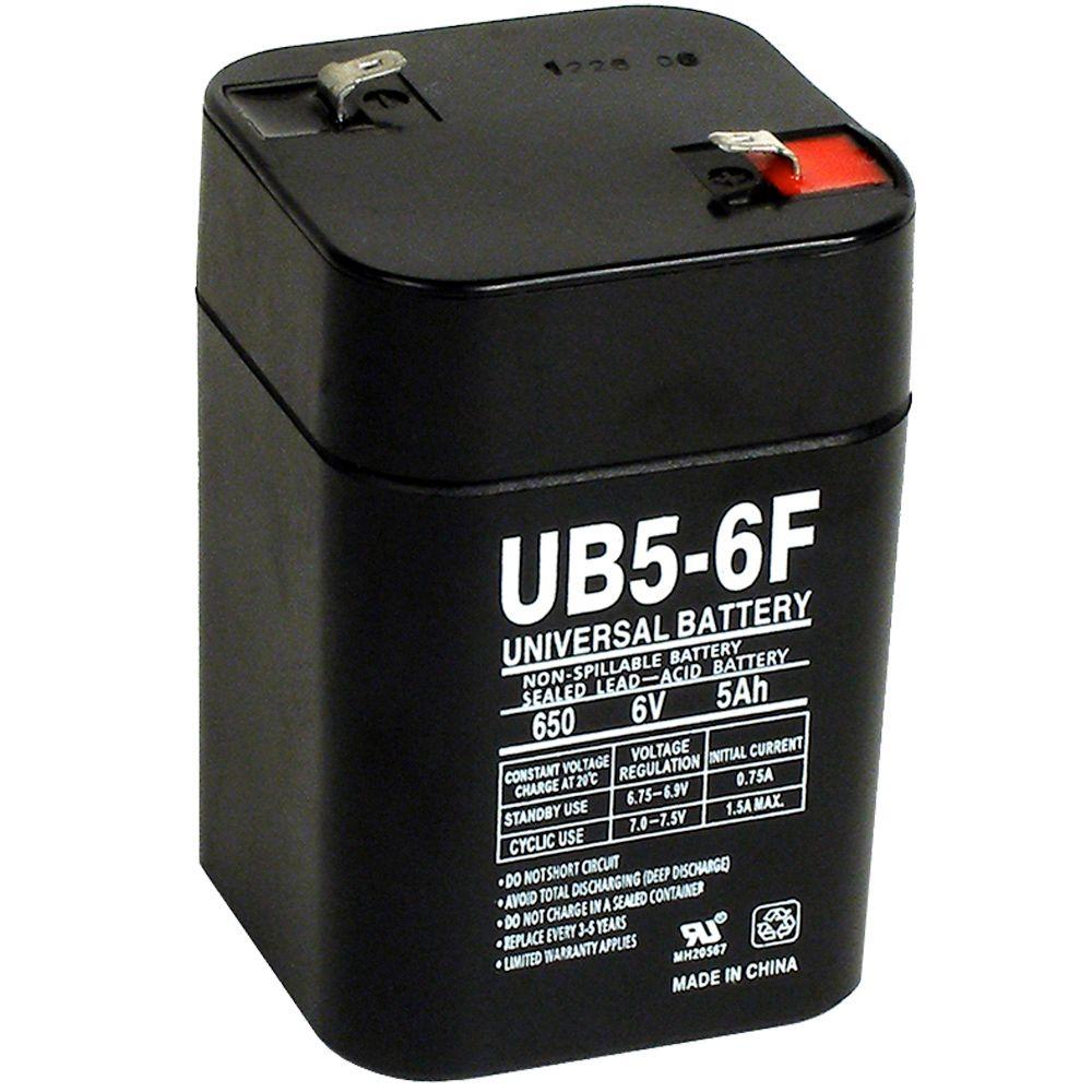 6v 5ah battery for power wheels