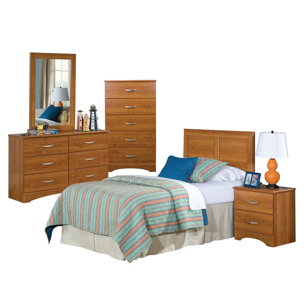 American Furniture Classics Five Piece Bedroom Set Including