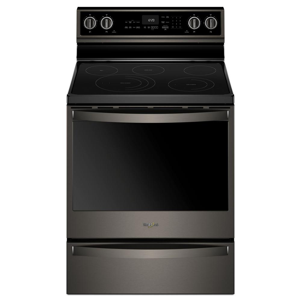 Whirlpool 6.4 cu. ft. Smart Freestanding Electric Range with Self