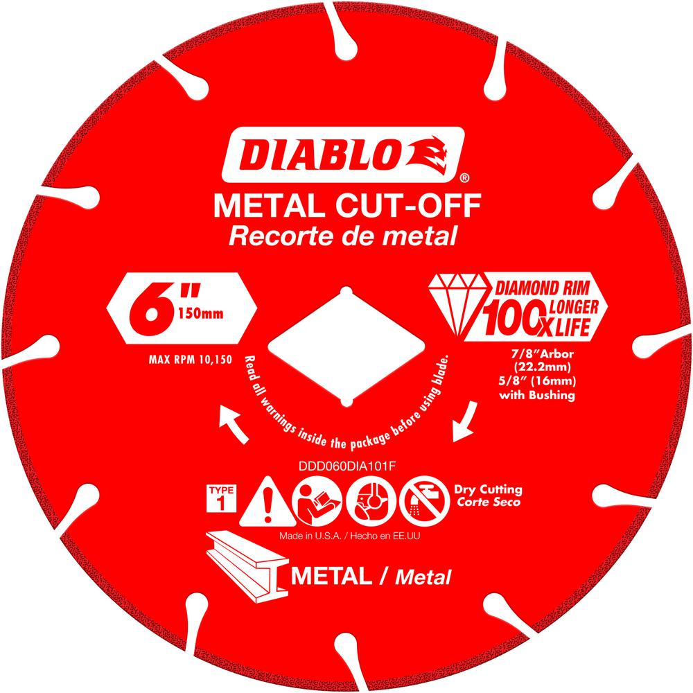 6 cut off wheel
