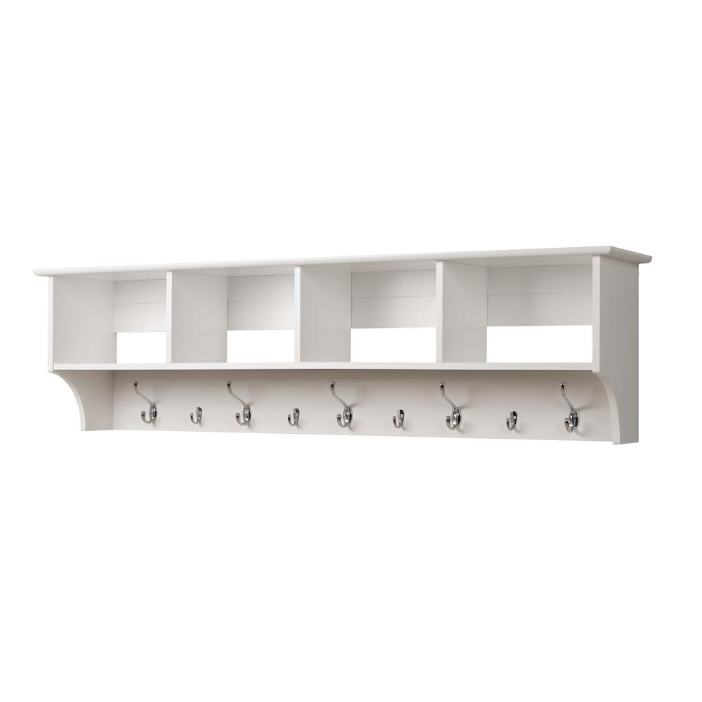 wall mounted coat rack with shelf canada