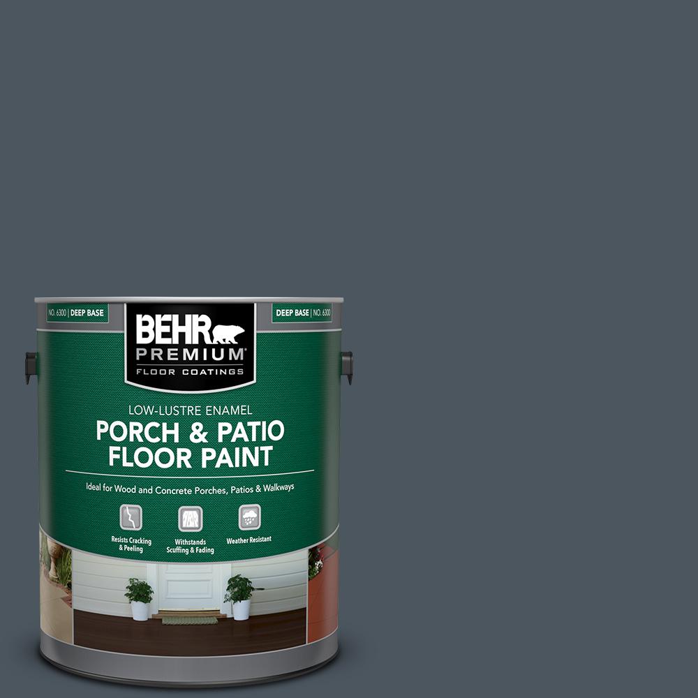 BEHR PREMIUM 1 gal. N4807 Midnight Blue LowLustre