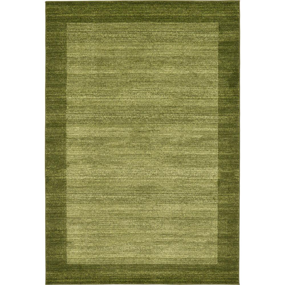 Unique Loom Del Mar Abigail Light Green 6' 0 x 9' 0 Area Rug-3132215