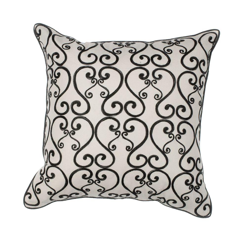 Black And White Damask Outdoor Pillows Designs Black And White Damask Outdoor Pillows Designs