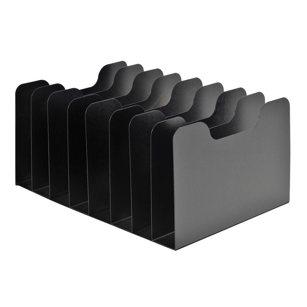 UPC 025719058043 product image for Buddy Products Classic 8-Pocket Vertical Separator, Black | upcitemdb.com