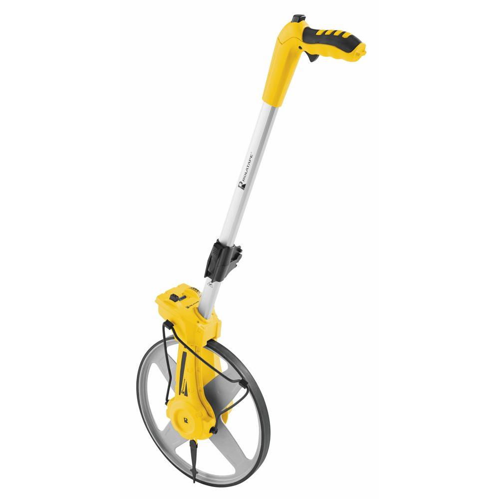 Bosch 121/2 in. Aluminum Measuring Wheel with Plastic HandleRT320