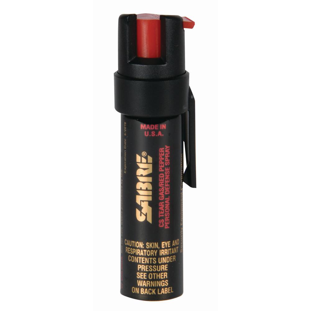 Sabre 3-in-1 Compact Pepper Spray with Clip by Sabre