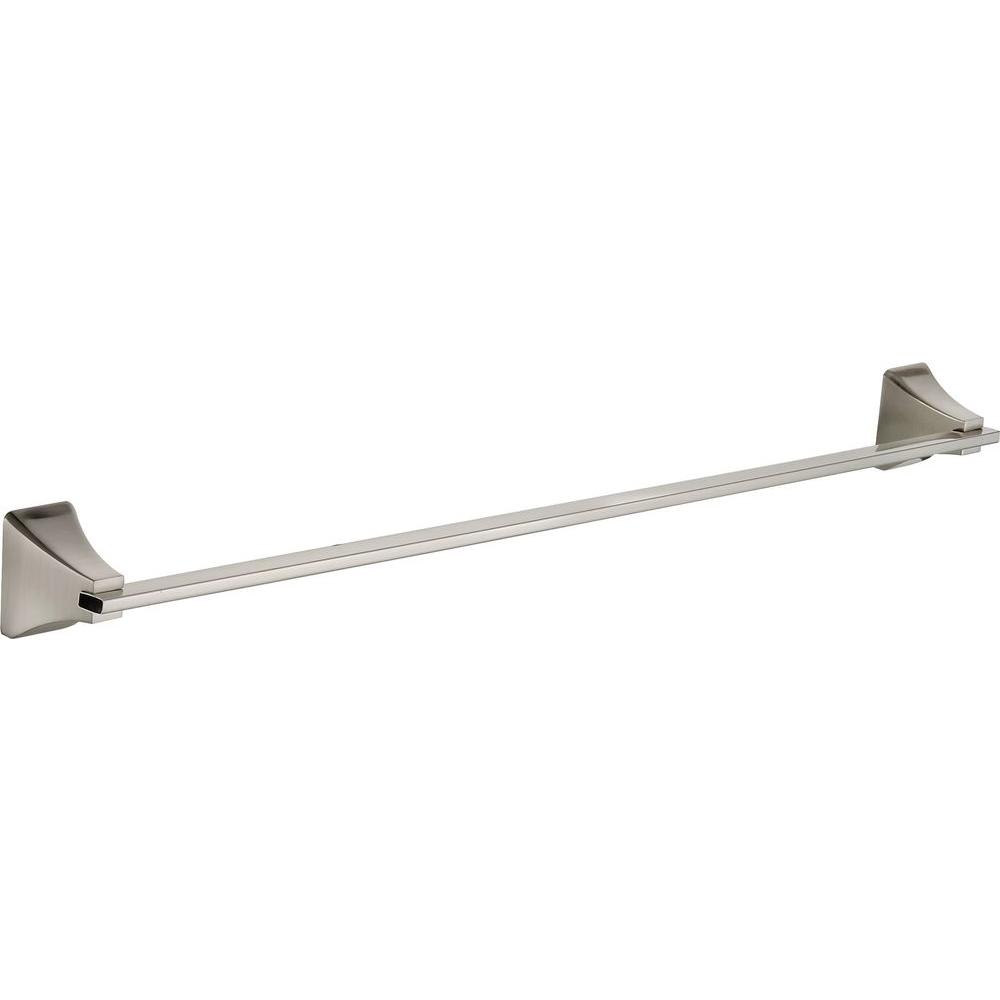 Paradise Bathworks Shangri-La 18 in. Towel Bar in Satin Nickel-64128 ...