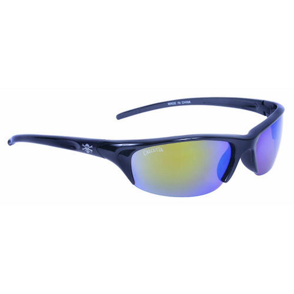 Black Frame Bermuda Sunglasses with Green Mirror LensesBM1GM The