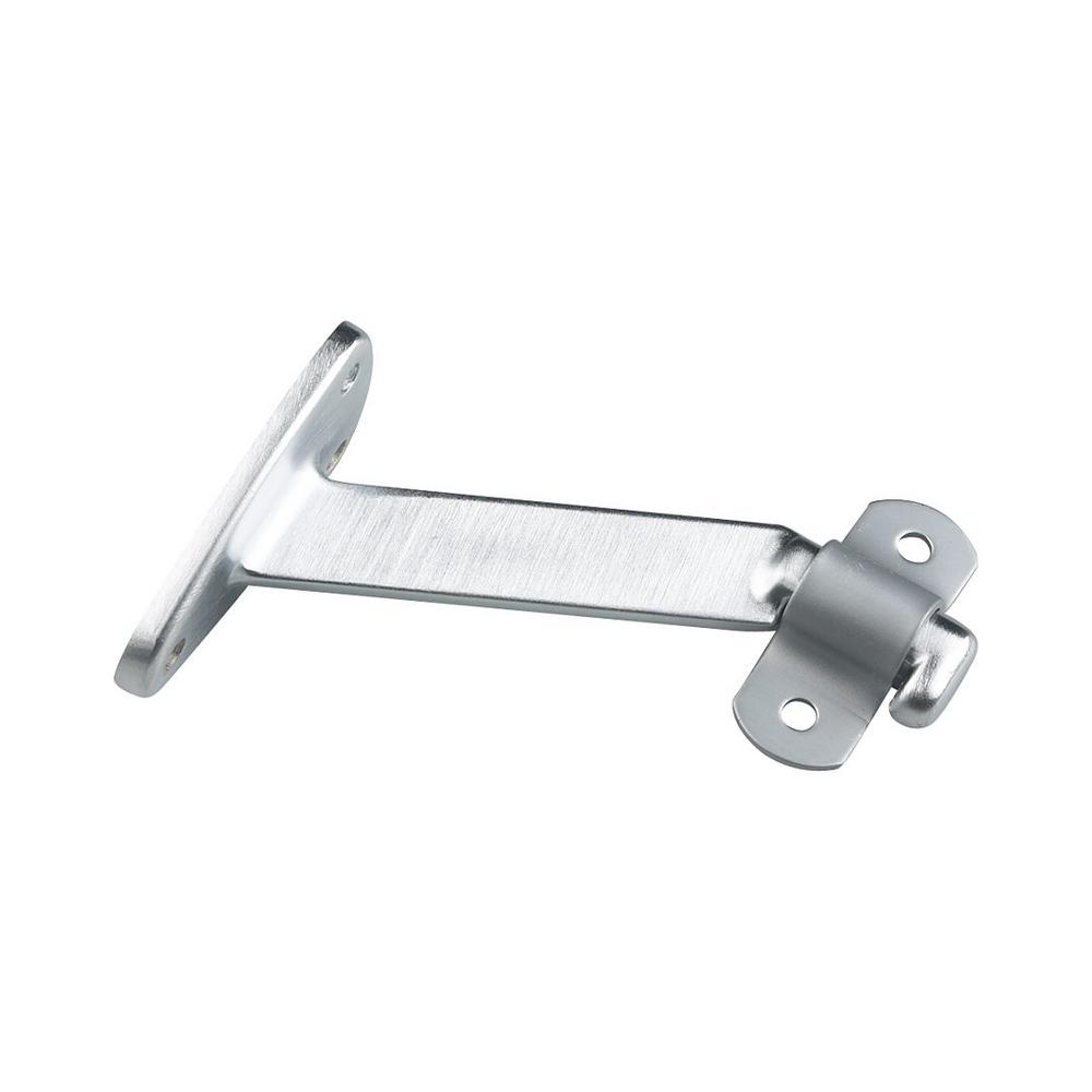 Richelieu Hardware Brushed Chrome Heavy Duty Aluminum Handrail Bracket
