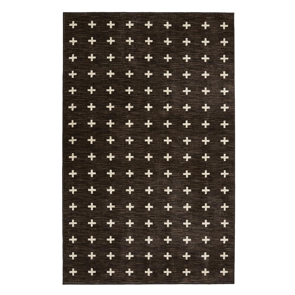 Mohawk Home No Pad Attached Black Area Rugs The