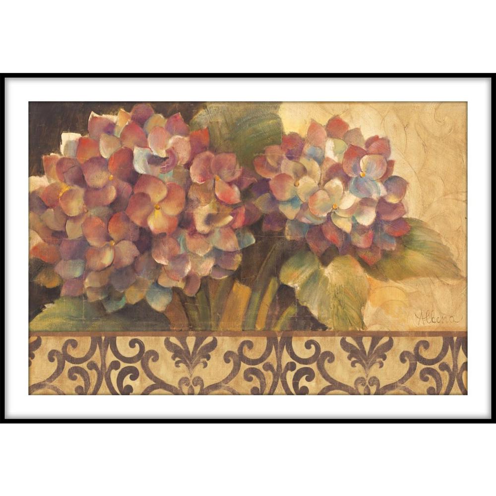 Ptm Images 9 75 In X 11 Late Summer Hydrangea Framed Late Summer Hydrangea Framed Wall Art