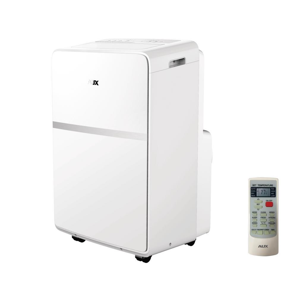 AUX 10000 BTU (6500 BTU/DOE) Portable Air Conditioner AM-06A9A3/MCR1-F7 with Remote Control White