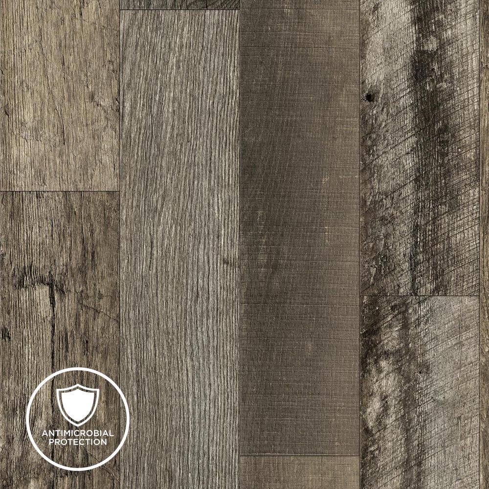 Wilsonart 8 in. x 10 in. Laminate Sample in Reclaimed Oak Planked with