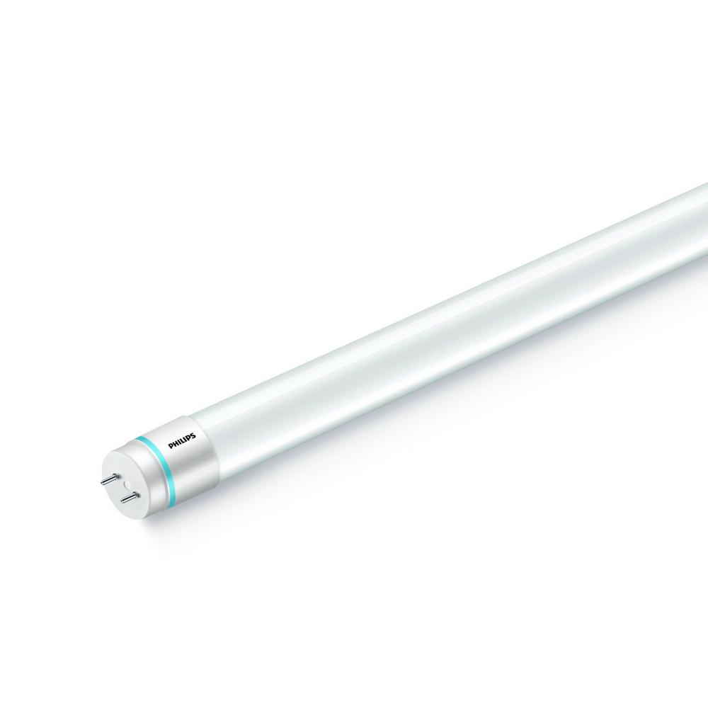 Philips 40 Watt Equivalent 4 Ft Linear T12 Instantfit Led Tube Light Bulb Daylight Deluxe 6500k