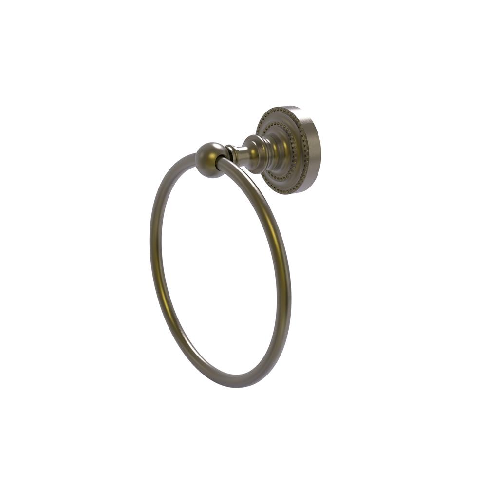Brass Towel Rings Bathroom Hardware The Home Depot