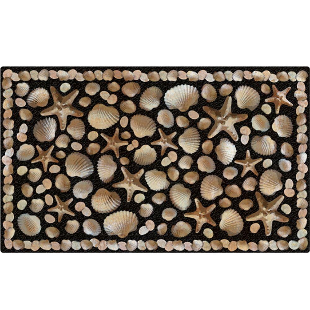 Apache Mills Seaside 18 In X 30 In Recycled Rubber Door Mat 60